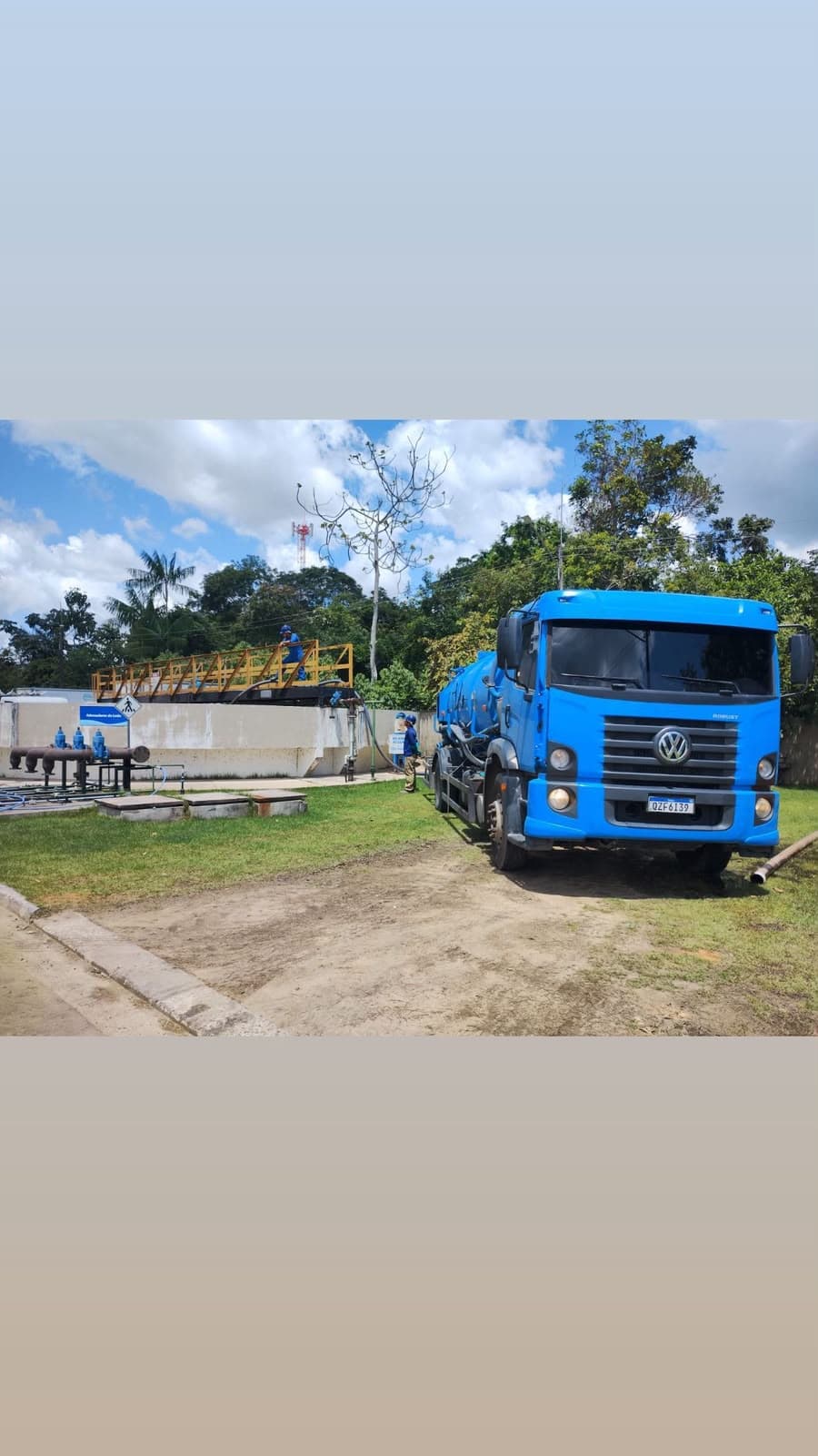 Transporte de efluente